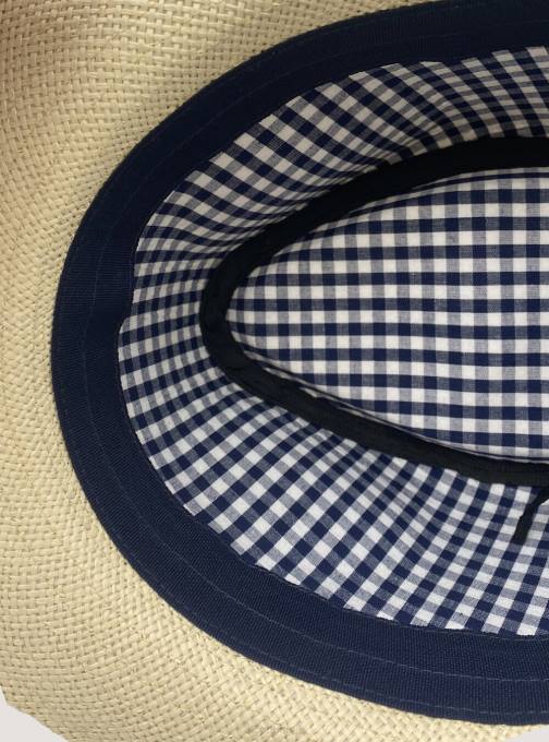 Heren Alcott wh3 wit Hoed met raffia-effect accessoires PT24774