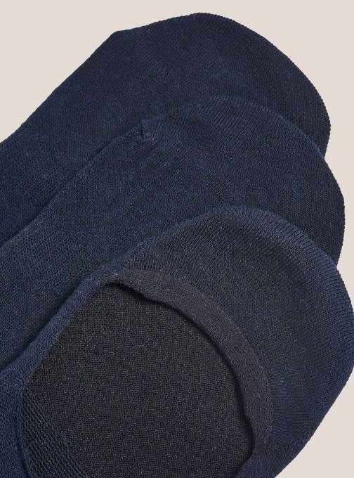 Heren Alcott bk1 zwart set van 3 paar voetsokken accessoires PT241109