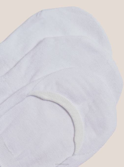 Heren Alcott bk1 zwart set van 3 paar voetsokken accessoires PT241110