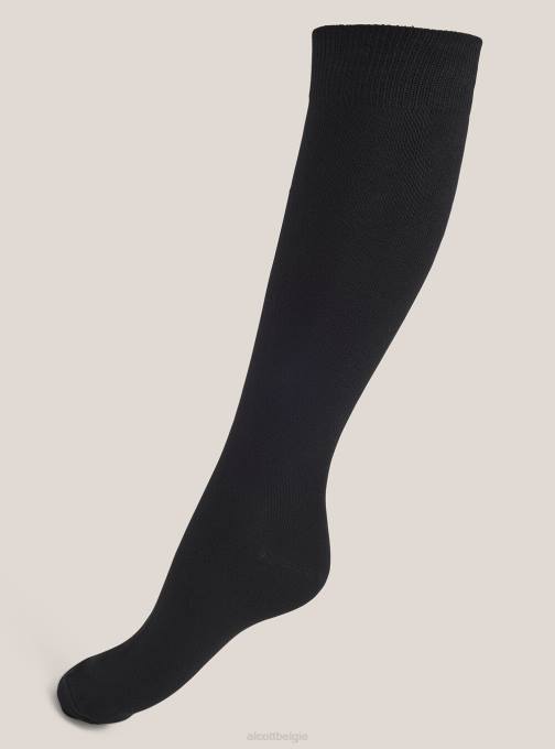 Heren Alcott bk1 zwart set van 3 sokken accessoires PT241002