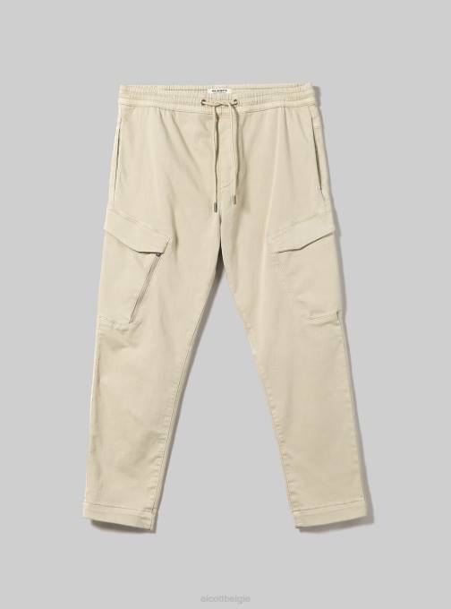 Heren Alcott bk1 zwart joggingbroek met grote zakken kleding PT241058