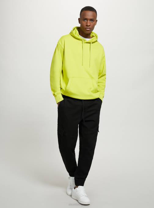 Heren Alcott bk1 zwart joggingbroek met grote zakken kleding PT24671