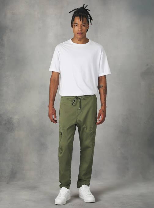 Heren Alcott bk1 zwart joggingbroek met grote zakken kleding PT24817