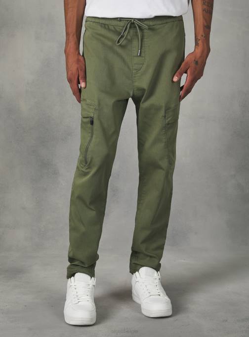 Heren Alcott bk1 zwart joggingbroek met grote zakken kleding PT24817