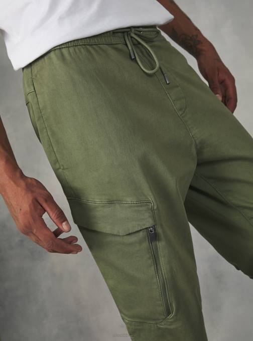 Heren Alcott bk1 zwart joggingbroek met grote zakken kleding PT24817