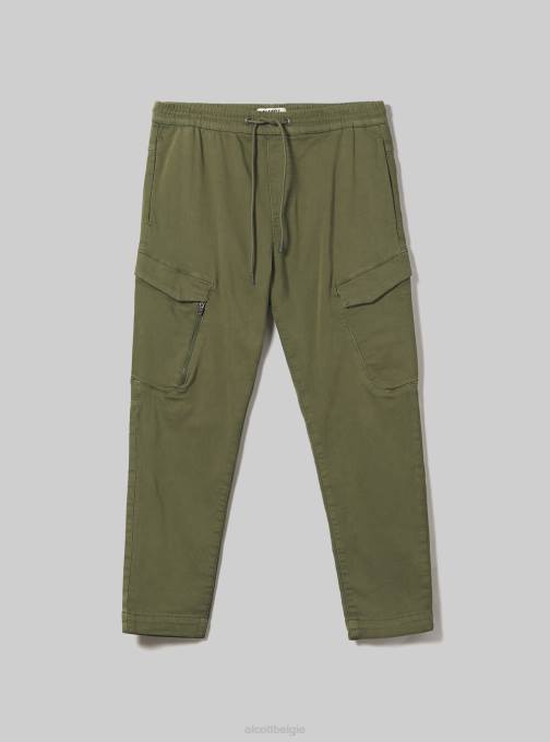 Heren Alcott bk1 zwart joggingbroek met grote zakken kleding PT24817