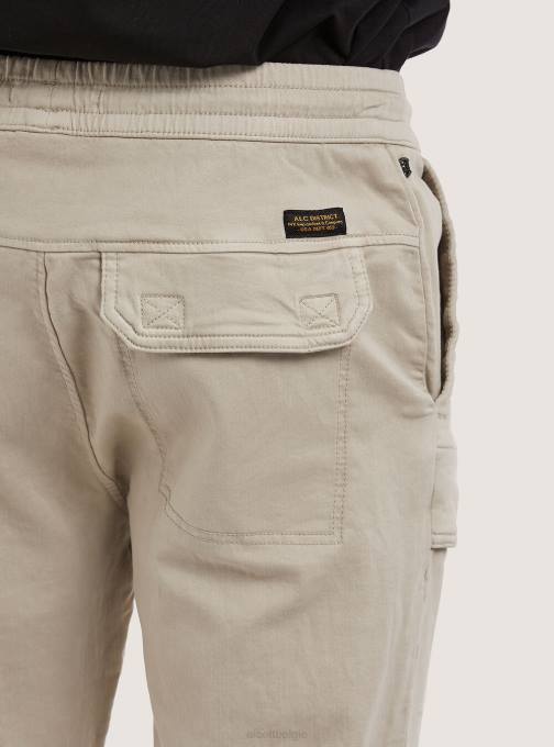 Heren Alcott bk1 zwart katoenen joggingbroek met grote zakken kleding PT24910