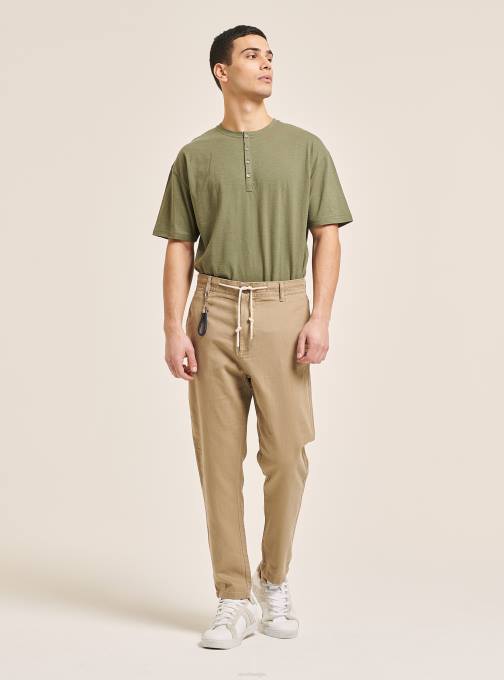 Heren Alcott c017 wit Linnenmix veterbroek kleding PT241072