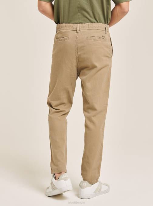 Heren Alcott c017 wit Linnenmix veterbroek kleding PT241072