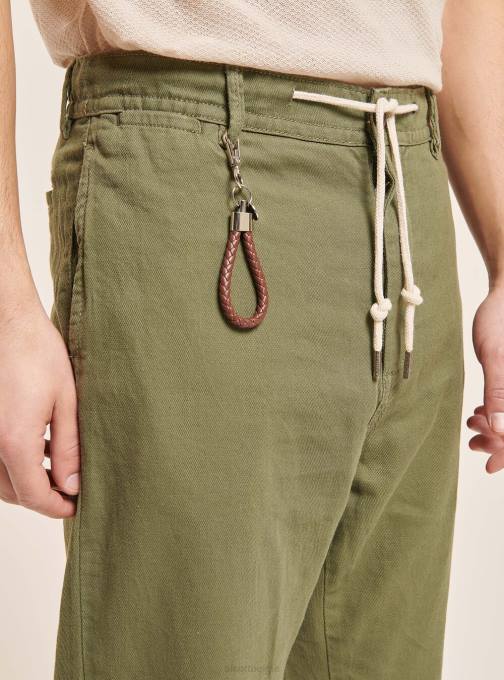 Heren Alcott c017 wit Linnenmix veterbroek kleding PT24974