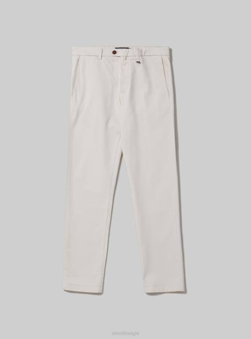 Heren Alcott c2201 blauw chino van stretchkatoenen twill kleding PT241085