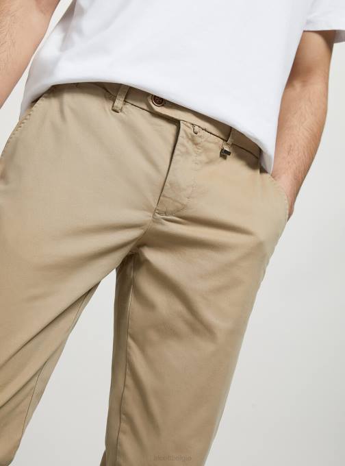 Heren Alcott c2201 blauw chino van stretchkatoenen twill kleding PT241095