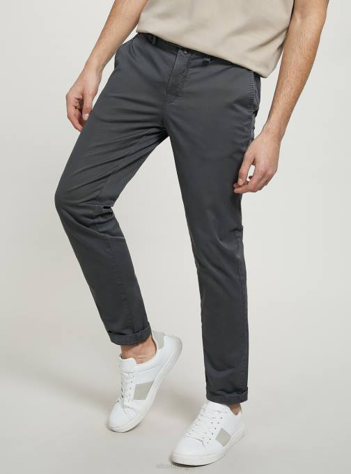 Heren Alcott c2201 blauw chino van stretchkatoenen twill kleding PT241156