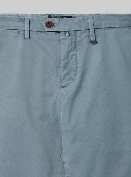 Heren Alcott c2201 blauw chino van stretchkatoenen twill kleding PT24767