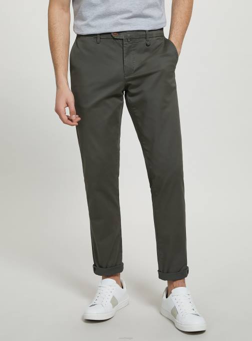 Heren Alcott c2201 blauw chino van stretchkatoenen twill kleding PT24826