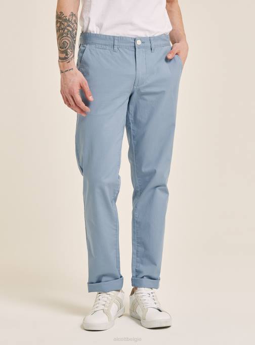 Heren Alcott c2222 marine chino van keperstof kleding PT241066