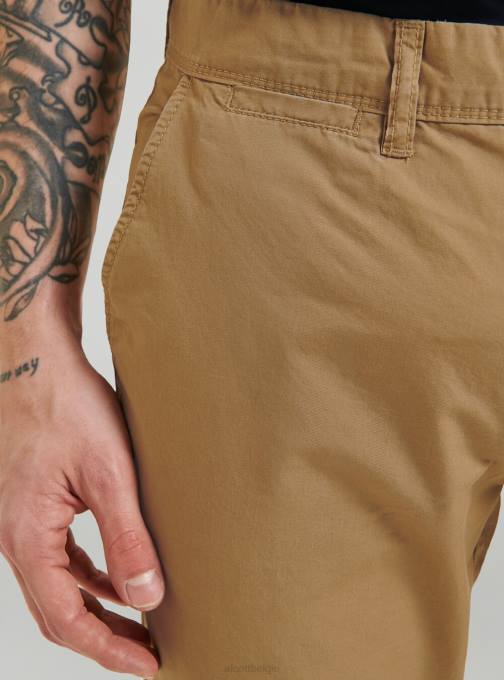 Heren Alcott c2222 marine chino van keperstof kleding PT241067