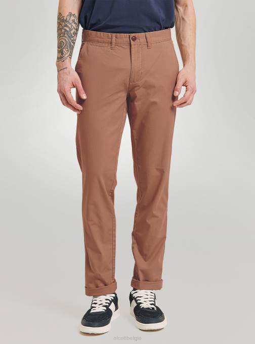 Heren Alcott c2222 marine chino van keperstof kleding PT241172