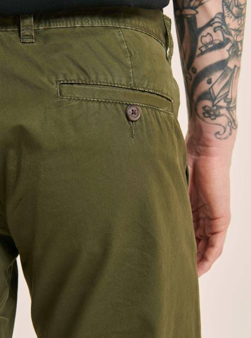 Heren Alcott c2222 marine chino van keperstof kleding PT24881