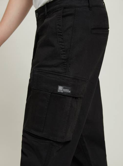 Heren Alcott gy2 grijs middel pantaloni cargo in twill-stretch kleding PT241099