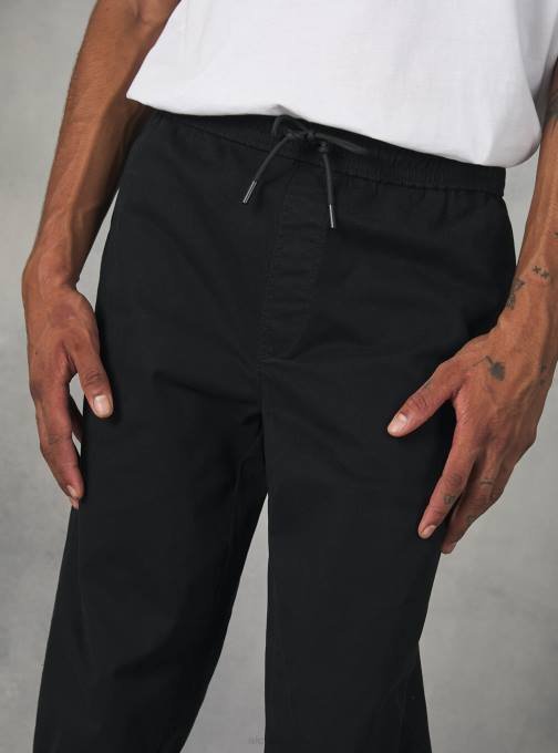 Heren Alcott ky2 kaky medium katoenen joggingbroek met elastische band en trekkoord kleding PT24895