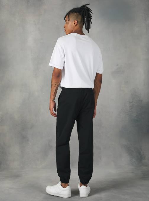 Heren Alcott ky2 kaky medium katoenen joggingbroek met elastische band en trekkoord kleding PT24895