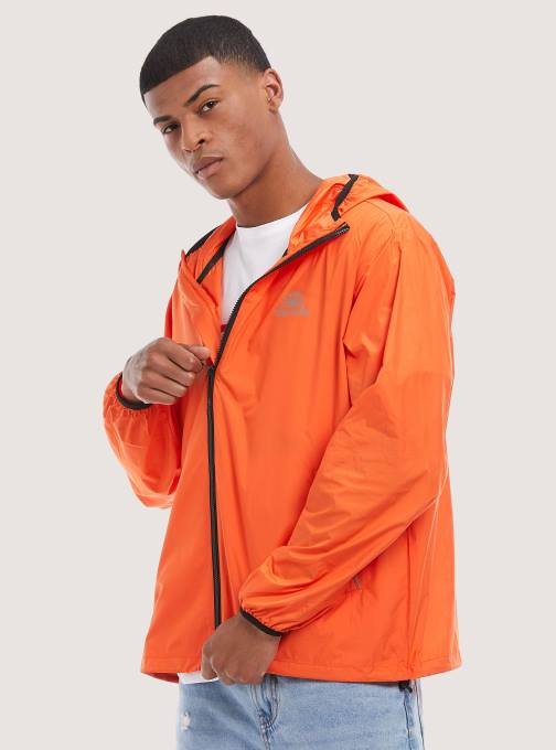 Heren Alcott c837 geel lichtgewicht winddicht jack kleding PT241040