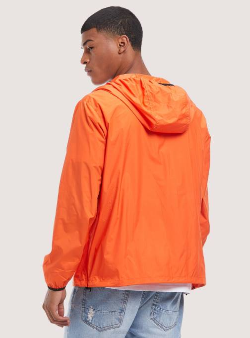 Heren Alcott c837 geel lichtgewicht winddicht jack kleding PT241040