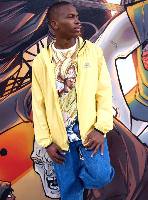 Heren Alcott c837 geel lichtgewicht winddicht jack kleding PT24740