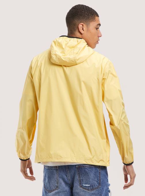 Heren Alcott c837 geel lichtgewicht winddicht jack kleding PT24740