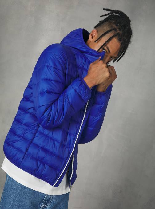 Heren Alcott zwart bk1 giubbotto basic met imbottitura reciclabile kleding PT241004