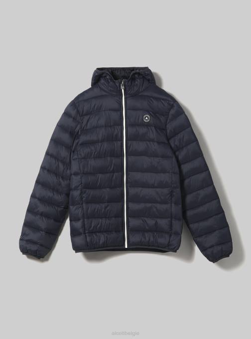 Heren Alcott zwart bk1 giubbotto basic met imbottitura reciclabile kleding PT24883