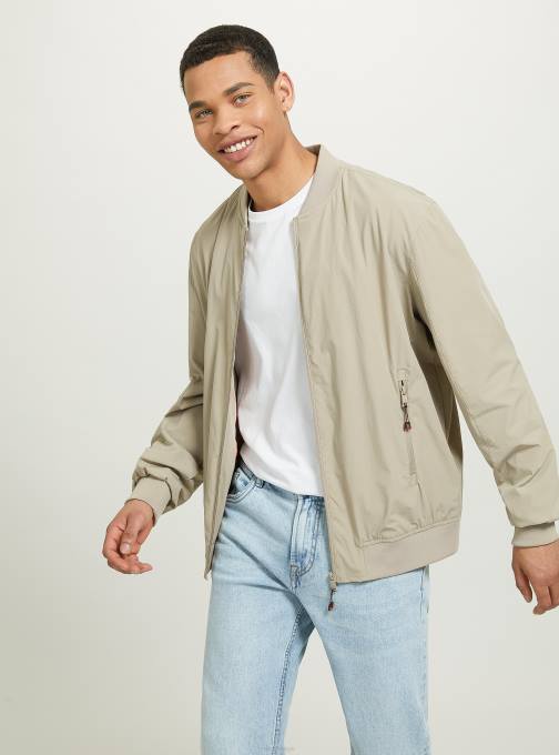 Heren Alcott zwart jasje met geribde details kleding PT241018