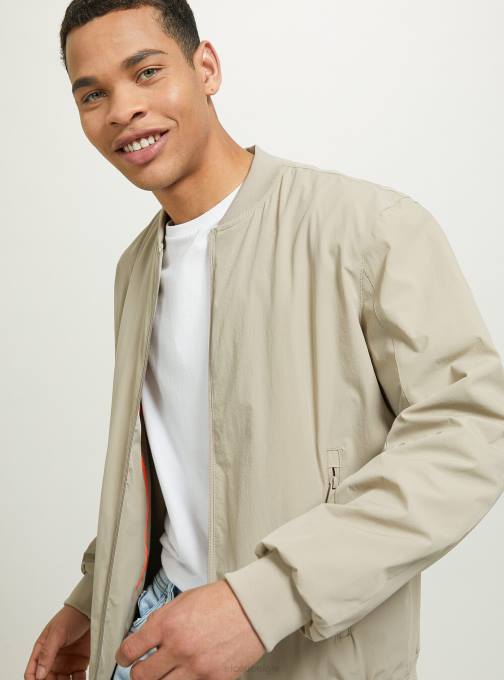 Heren Alcott zwart jasje met geribde details kleding PT241018