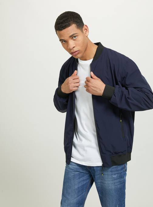 Heren Alcott zwart jasje met geribde details kleding PT24896