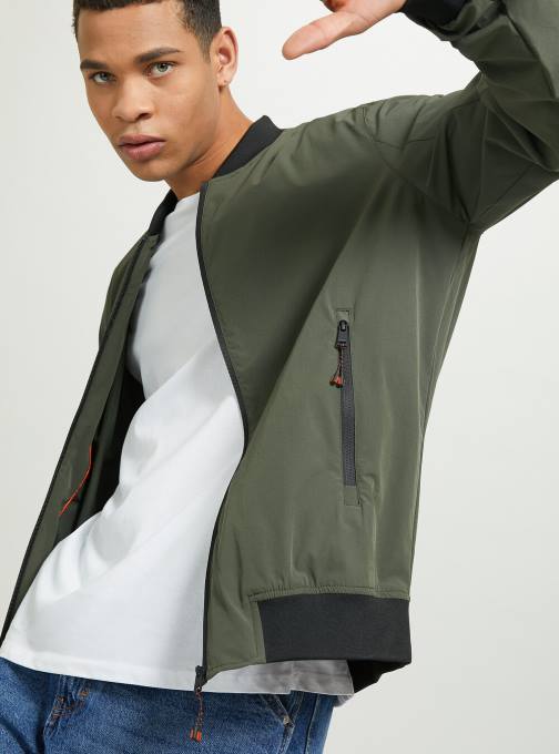 Heren Alcott zwart jasje met geribde details kleding PT24964