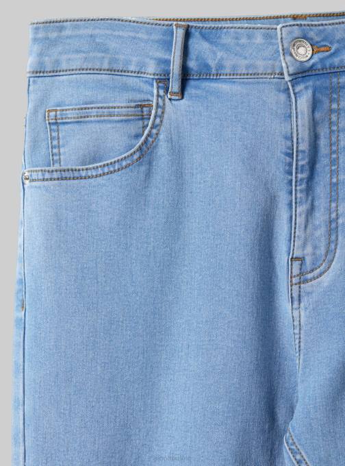 Heren Alcott d003 middenblauw superskinny-fit stretchdenimjeans kleding PT241080