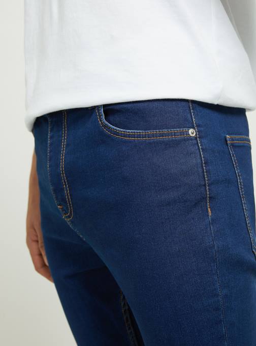 Heren Alcott d003 middenblauw superskinny-fit stretchdenimjeans kleding PT24797