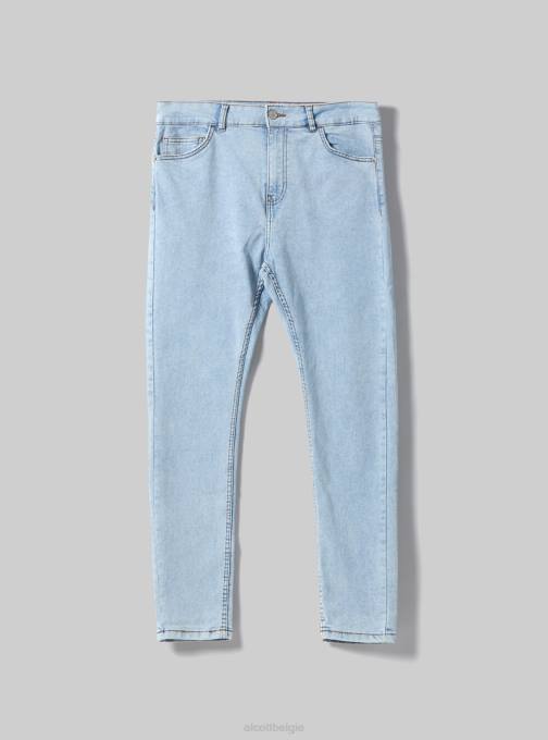 Heren Alcott d003 middenblauw superskinny-fit stretchdenimjeans kleding PT24874