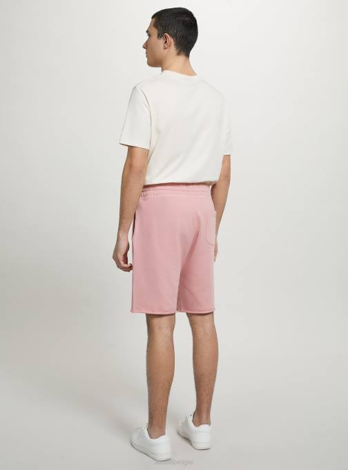 Heren Alcott bk1 zwart katoenen joggerbermudashort kleding PT241025