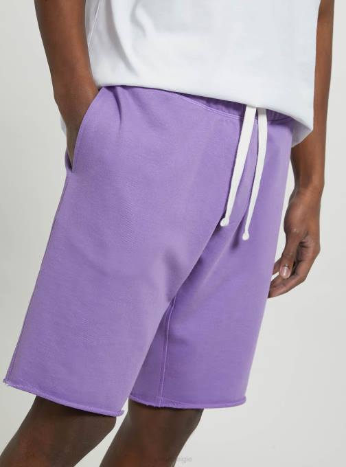 Heren Alcott bk1 zwart katoenen joggerbermudashort kleding PT24785