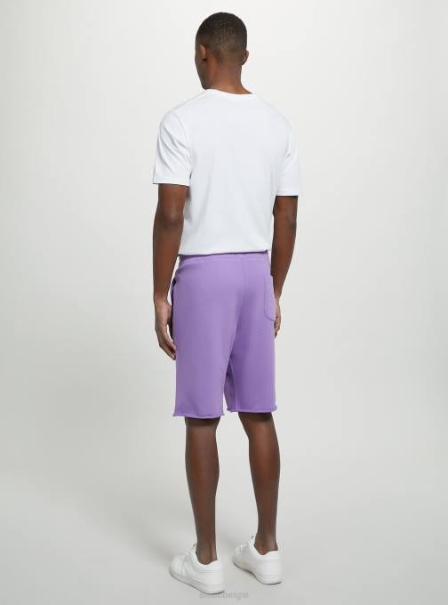 Heren Alcott bk1 zwart katoenen joggerbermudashort kleding PT24785