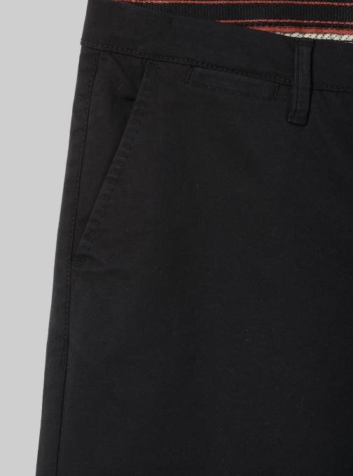 Heren Alcott blauwe marine effen bermuda van keperstof kleding PT24601