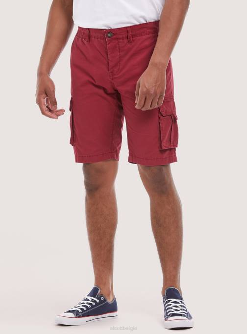Heren Alcott c0586 ecru' katoenen bermudashort met grote zakken kleding PT24730