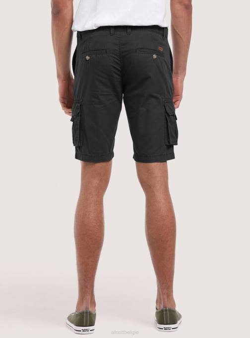 Heren Alcott c0586 ecru' katoenen bermudashort met grote zakken kleding PT24830