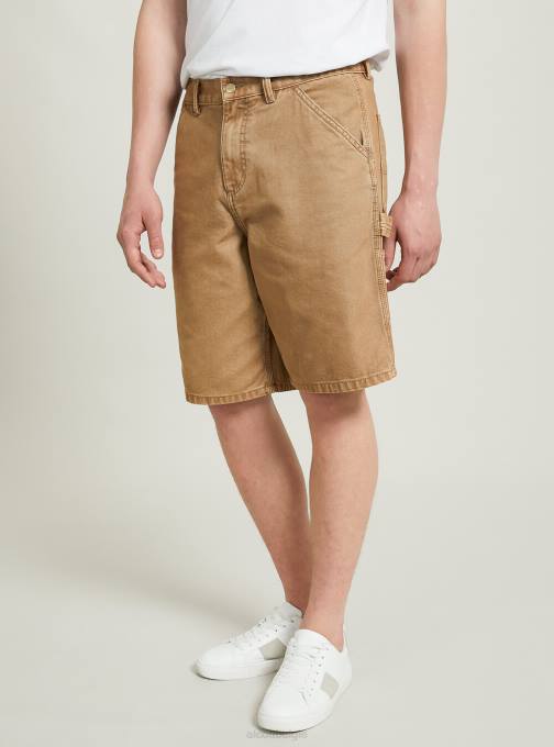 Heren Alcott gn3 groen licht bermuda canvas timmerman kleding PT241037