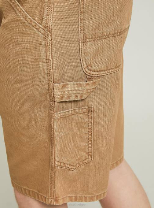 Heren Alcott gn3 groen licht bermuda canvas timmerman kleding PT241037