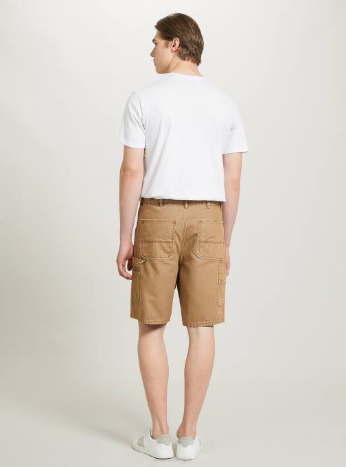 Heren Alcott gn3 groen licht bermuda canvas timmerman kleding PT241037