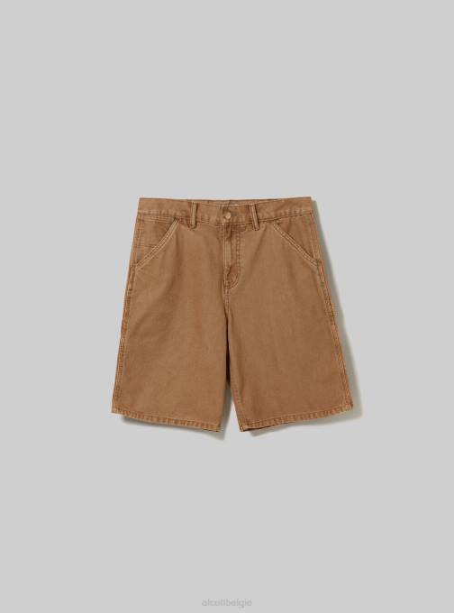 Heren Alcott gn3 groen licht bermuda canvas timmerman kleding PT241037