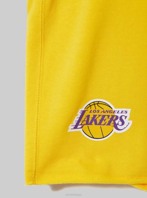 Heren Alcott ja2 geel medium nba bermuda kleding PT241022